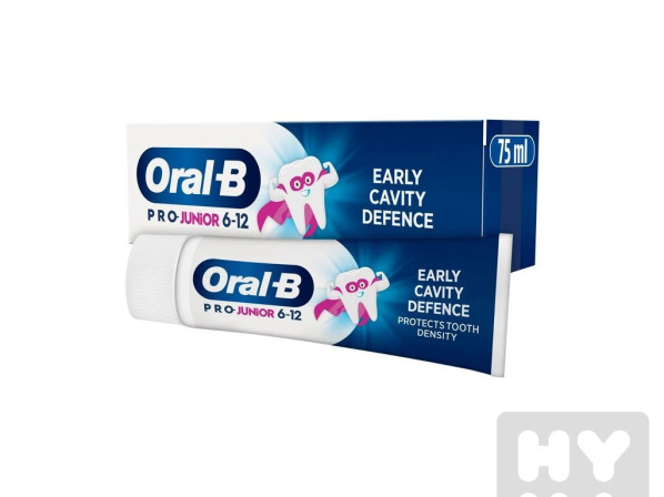 detail Oral B zubní past 75ml junior 6-12let