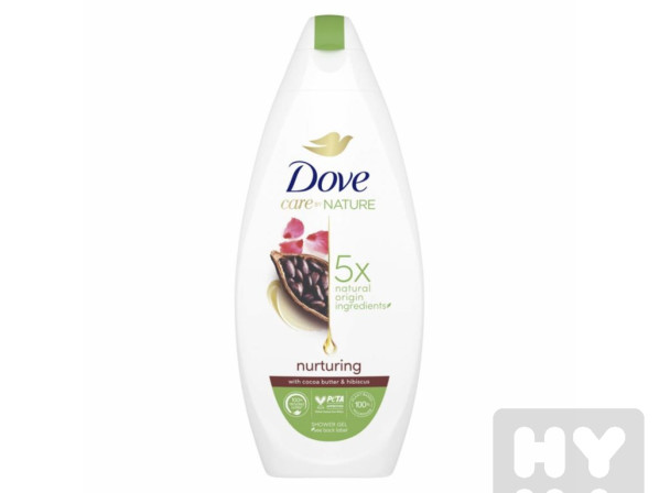detail Dove SG 250ml Nurturing butter a hibiscus