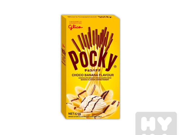 detail Pocky 42g choco banan