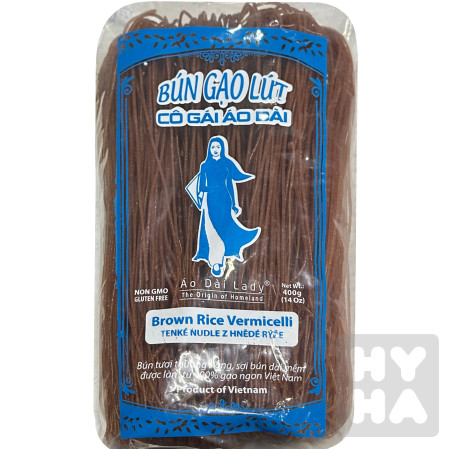 detail Bun gao lut co gai ao dai 400g