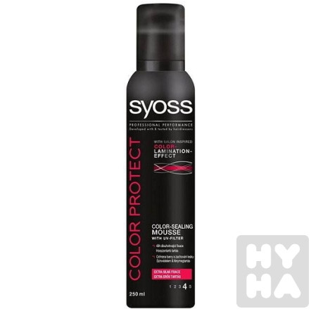 detail Syoss ztužovací pěna 250ml pro barevné barvy