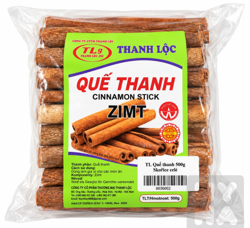 detail TL Qué thanh 500g Skořice celé