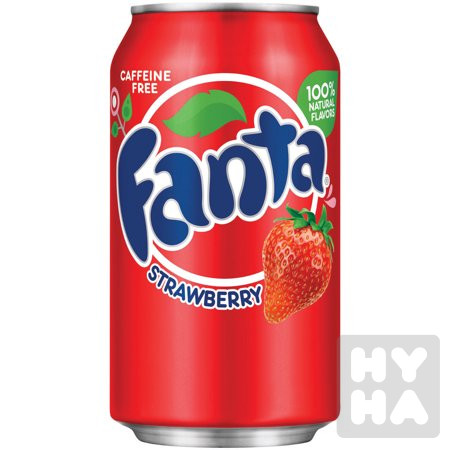 detail Fanta US 355ml jahoda