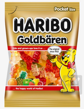 detail Haribo 100g Goldbären