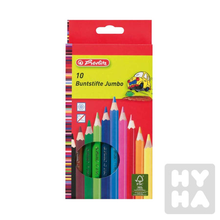 detail Herlitz Pastelky Jumbo 10ks