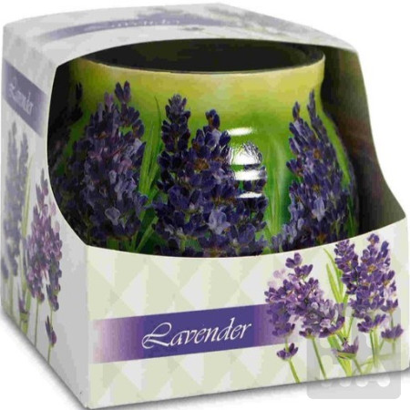 detail Admit svíčky ve skle 100g lavender