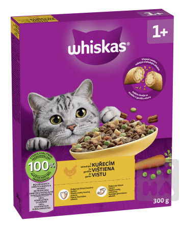 detail Whiskas granule 300g Kuřecí