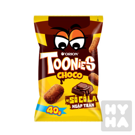 detail Toonies Choco 32g příchutí čokoláda