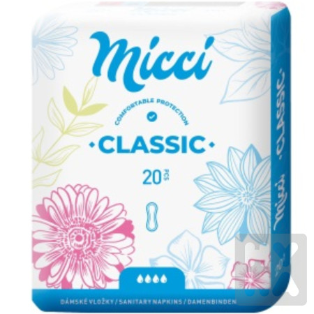 detail MICCI classic 20ks/( 12ks/kart)