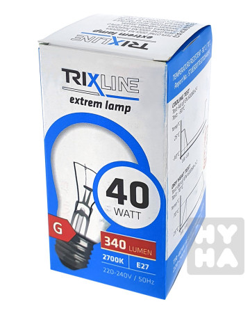 detail Trixline BC lux 40w E27/Bong den
