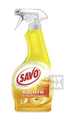 detail Savo 500ml kuchyň na mastnou špínu