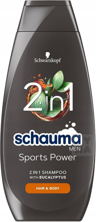 detail Schauma šampón 400ml Sports power