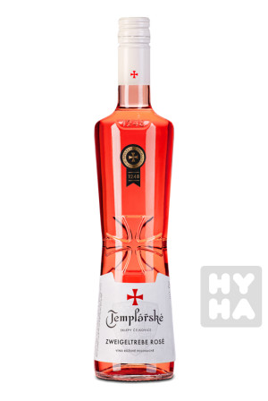 detail Templářské 0,75l Zweigeltrebe rosé