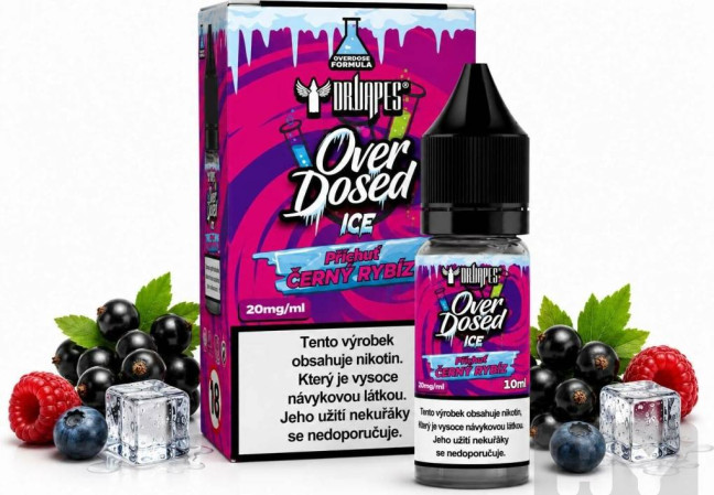 detail Over Dosed 10ml Blackcurrant ice
