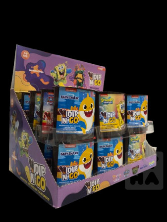 detail DIP'N GO tyčinky 55g Nickelodeon lískooříšek
