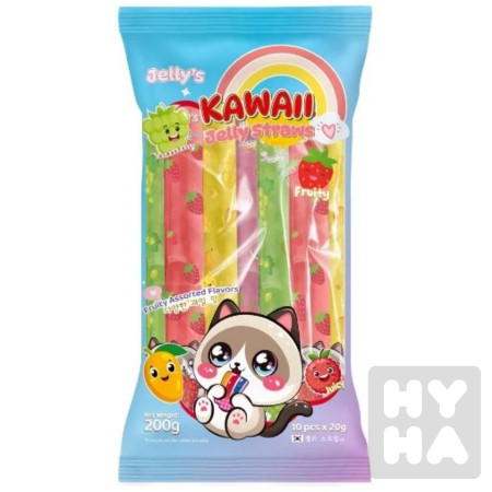 detail Kawaii jelly straws 200g