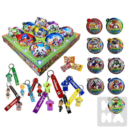 detail Fotbal surprise 15g x9ks vejce