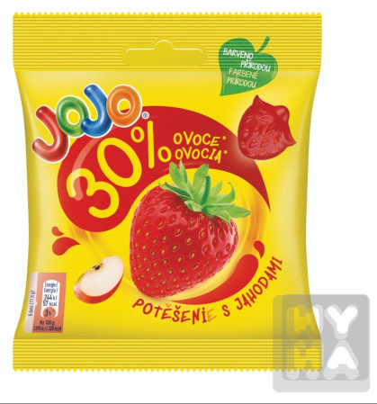 detail JOJO 70g 30% ovoce s jahodami