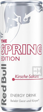 detail Redbull 250ml Cherry sakura Spring edition