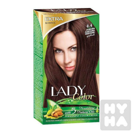 detail Lady in Color barva na vlasy 4.4 auburn