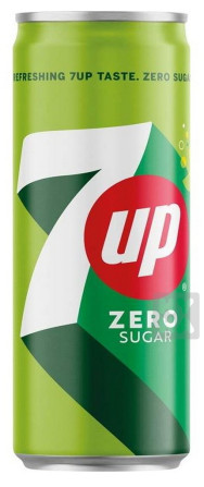 detail 7up zero 330ml plech