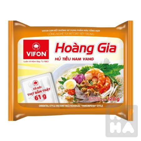 detail Hoang gia Hu tieu nam vang 120g/18ks