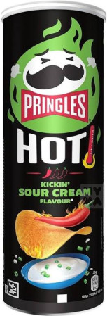 detail Pringles 165g Hautin' Sour Cream