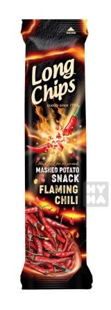 detail Long Chips 75g ohnivé chilli