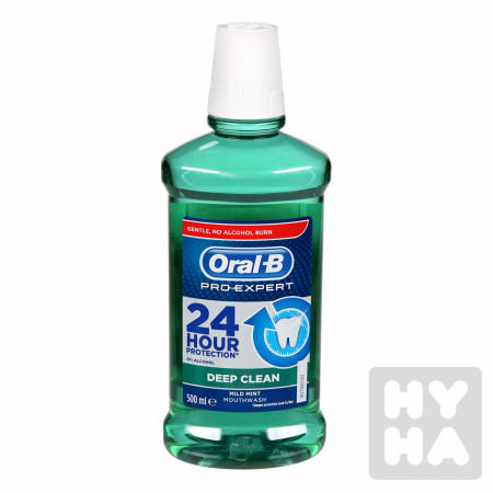 detail Oral B 500ml ustní voda Deep clean