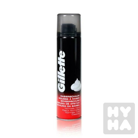 detail Gillette 300ml pena original cer