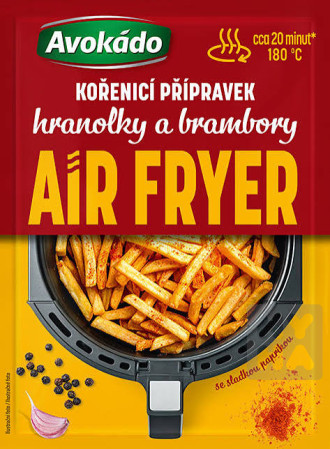 detail Avokádo Air Fryer hranolky a brambory 30g