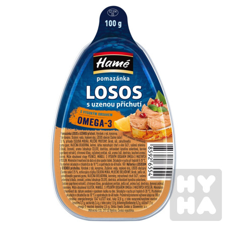 detail Hamé 100g Pomazánka Losos s uzenou příchutí