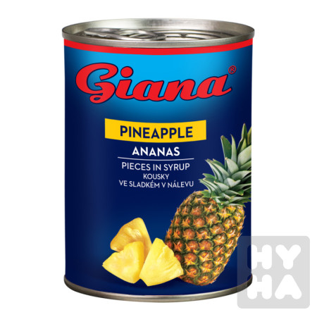 detail Giana 580ml Ananas kousky ve sladkém nálevu