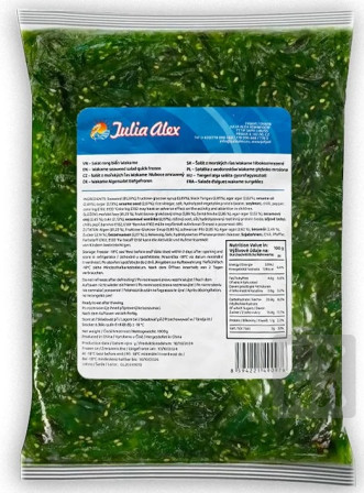 detail JA Salat Rong bien Wakame 1kg Mořské řasy Wakame