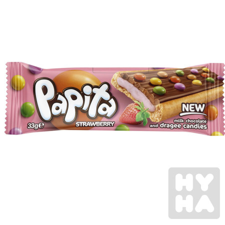 detail Papita 33g jahoda/24ks