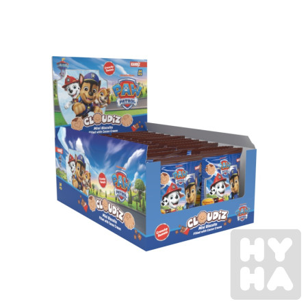 detail Cloudiz Sušenky 25g paw patrol bag chocolate