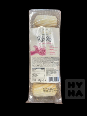 detail Pekárny Novák Rolky 240g Malina