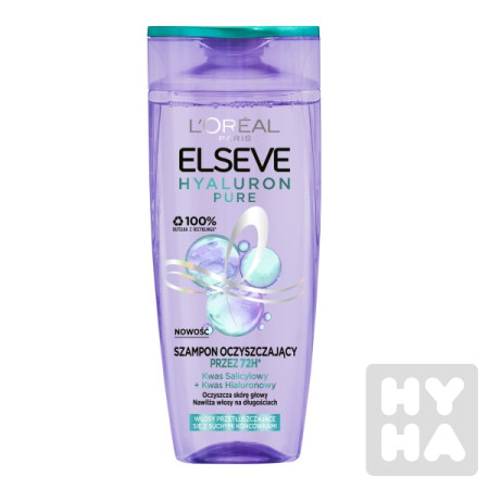 detail Loreal šampon 400ml Hyaluron pure