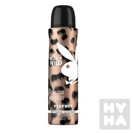 detail Playboy deodorant 150ml Play it wild