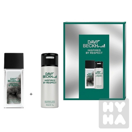 detail David Beckham Dar.kazeta 75ml DNS+150ml Dep inspired by respect