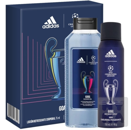 detail Kazety Adidas 250ml+150ml Champions league