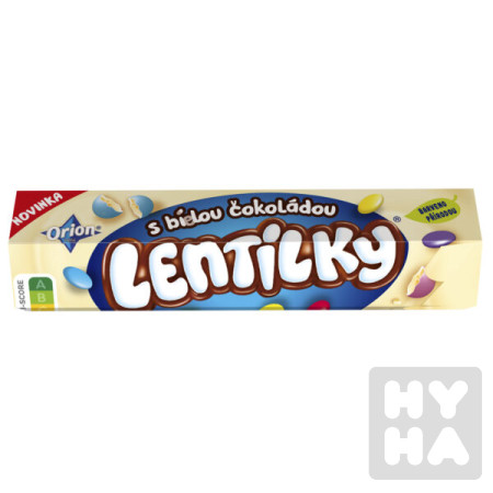 detail Lentilky 34g/24ks s bílou čokoládou