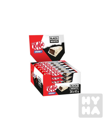 detail Kitkat chunky 42g Black a white
