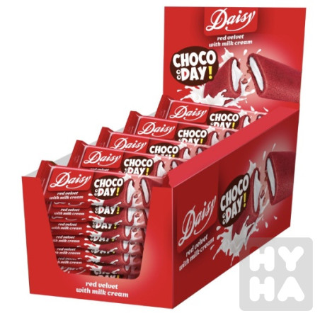 detail Daisy Chocoday 40g red velvet milk