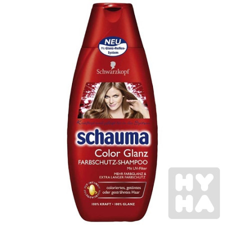 detail Schauma šampón 400ml Color glanz