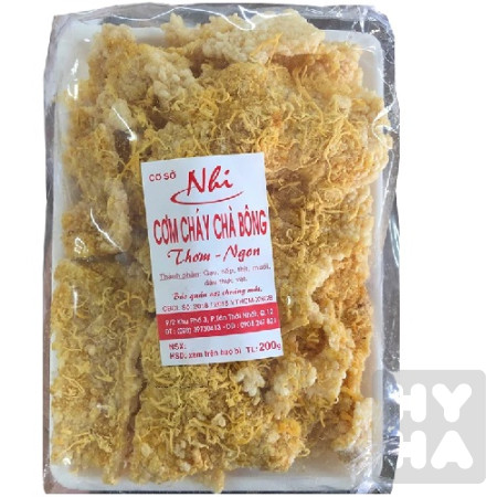 detail com chay cha bong NHi 200g
