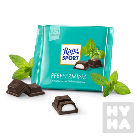 detail Ritter sport 100g Peppermint