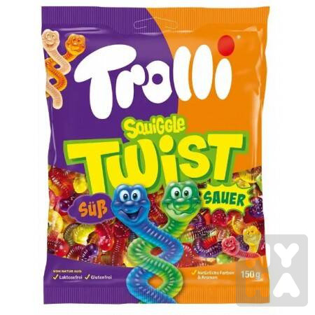 detail Trolli 150g Squiggle twist sauer