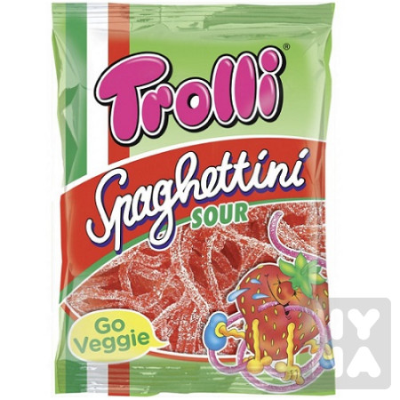 detail Trolli Spaghettini 100g Jahoda sour