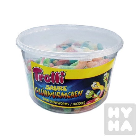 detail Trolli saure glowworms 7g/150ks